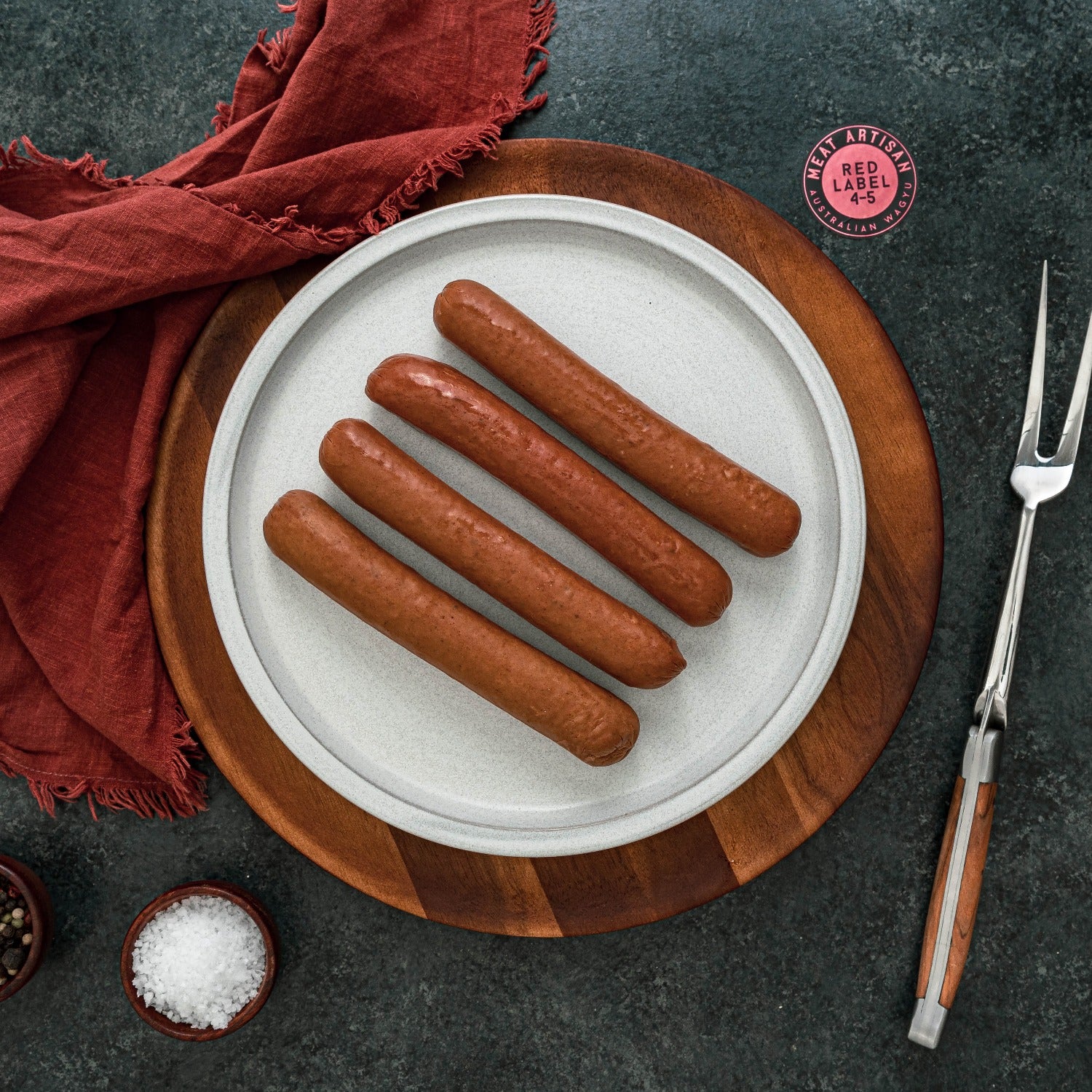 MA Red Label Australian Wagyu Hot Dogs