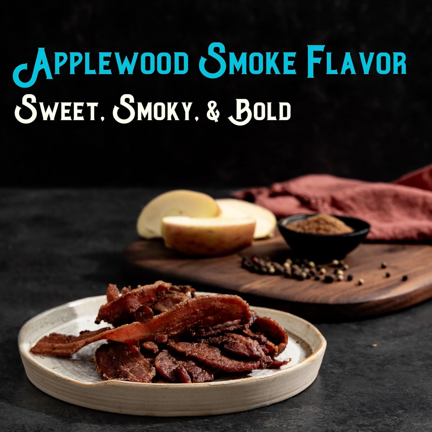 Applewood Smoked Uncured Bacon Jerky