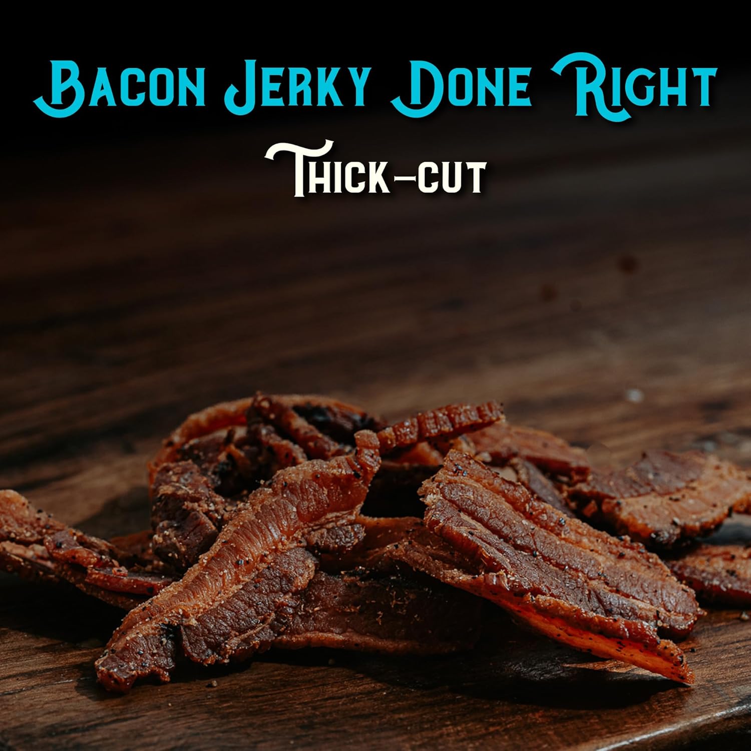 Applewood Smoked Uncured Bacon Jerky