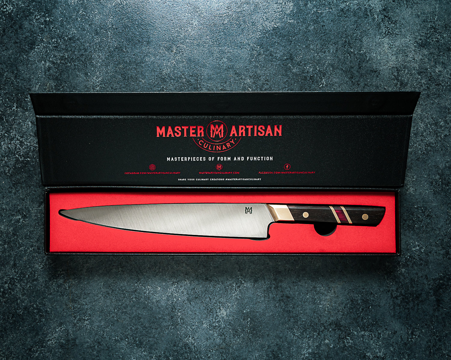 Master Artisan Culinary Icon Series Swedish Sandvik Steel Slicing Knife