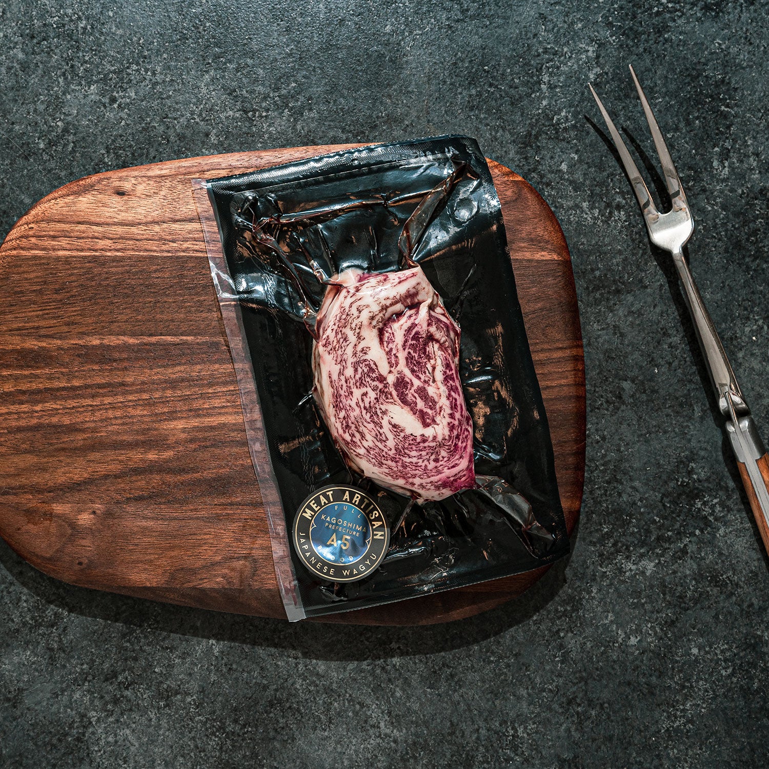 Japanese Wagyu Kagoshima Rolled Rib Cap (Spinalis Dorsi) Steaks