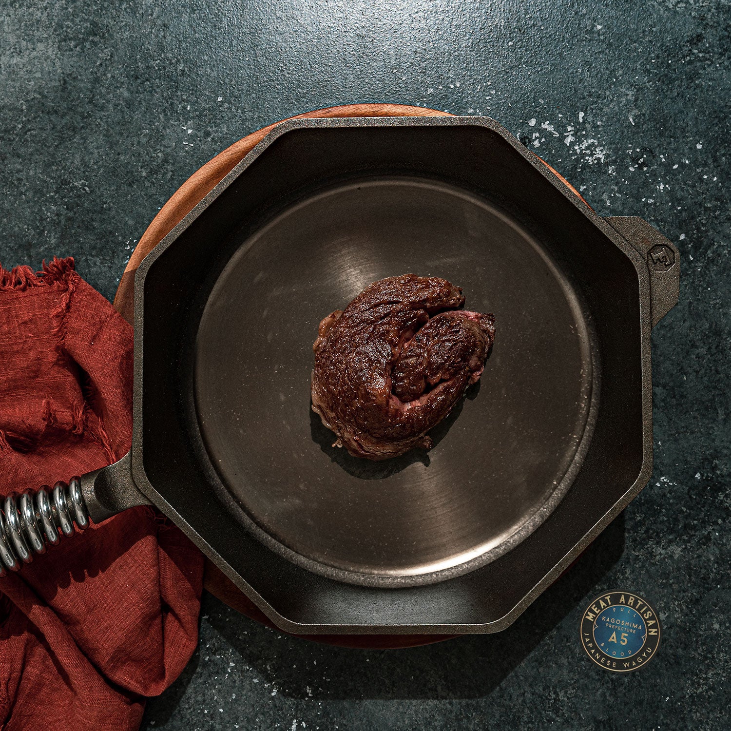 Japanese Wagyu Kagoshima Rolled Rib Cap (Spinalis Dorsi) Steaks