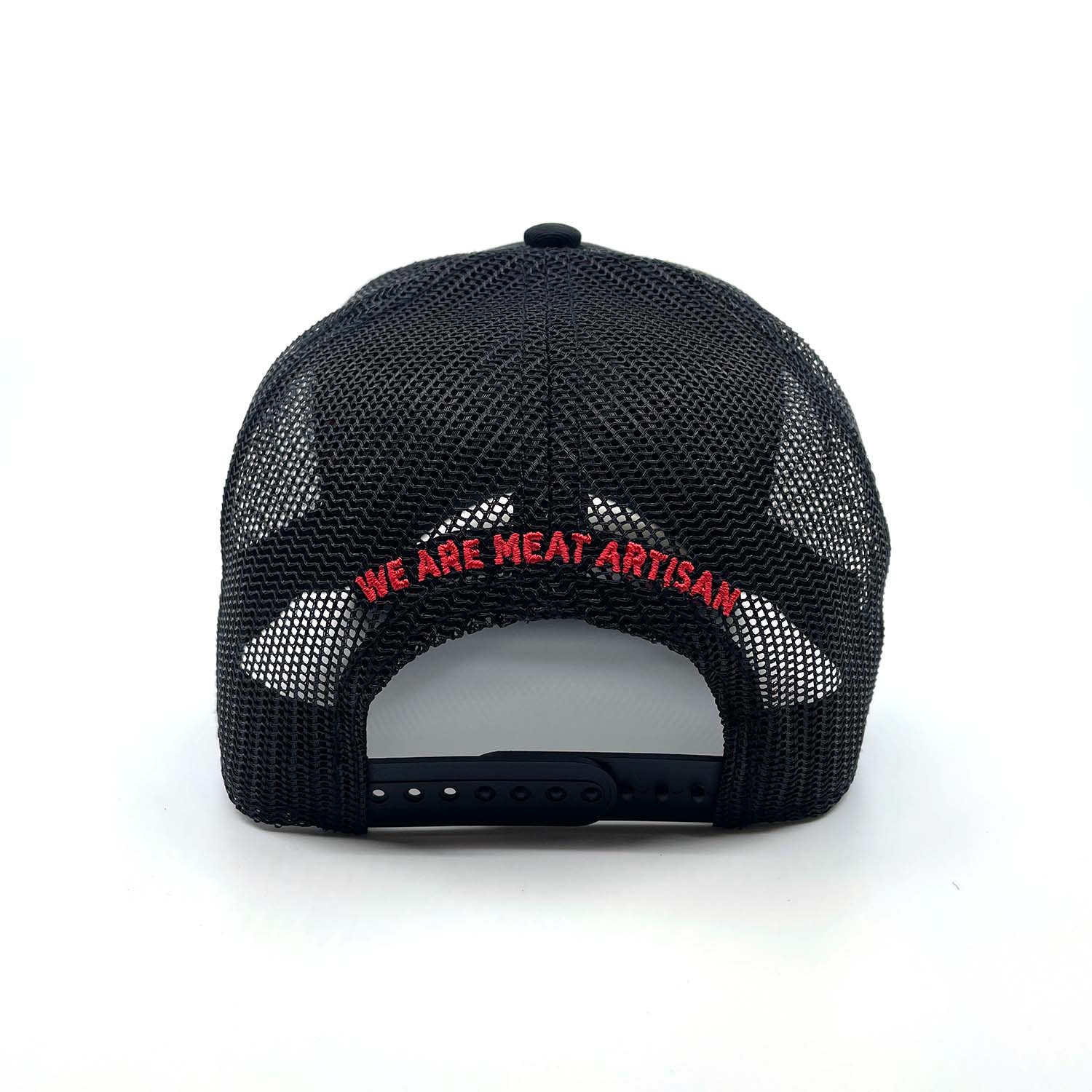 Black Classic Logo Trucker