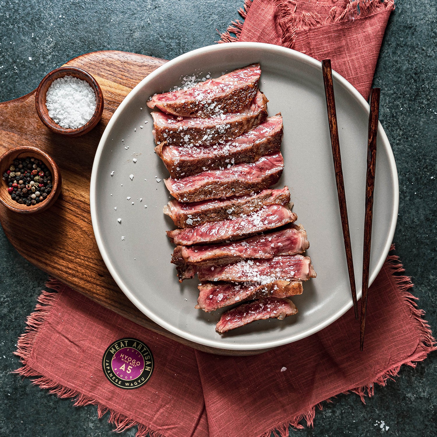 Japanese Wagyu Hyogo Wine Beef A5 NY Strip - Meat Artisan