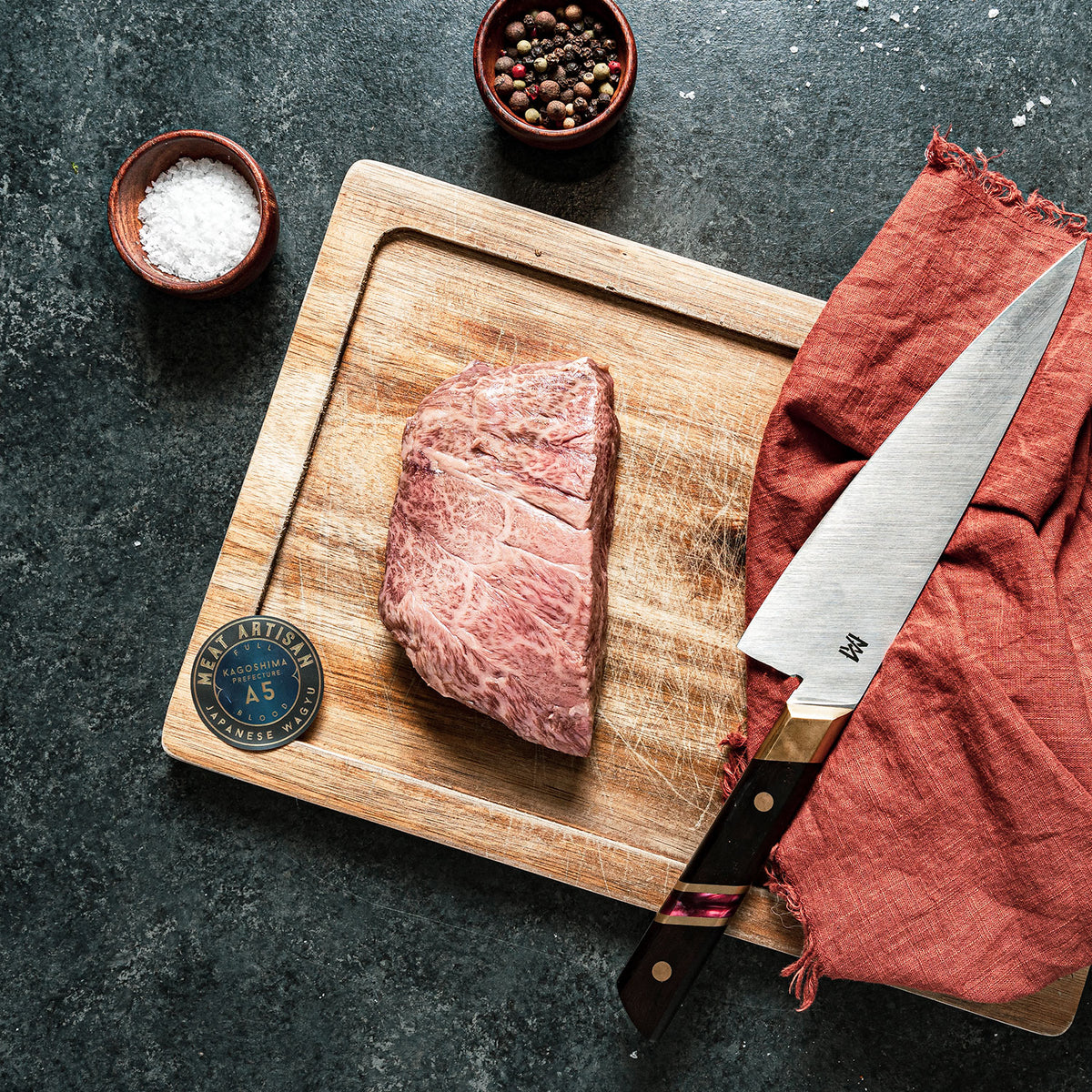 Japanese Wagyu Kagoshima A5 Flat Iron Steak