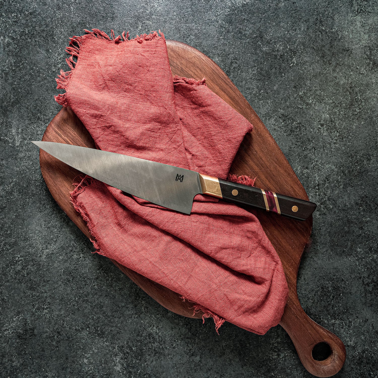 Handmade Forged High Carbon Full Tang 8 Chef Knife by Butcher's Blade –  World of Wagyu