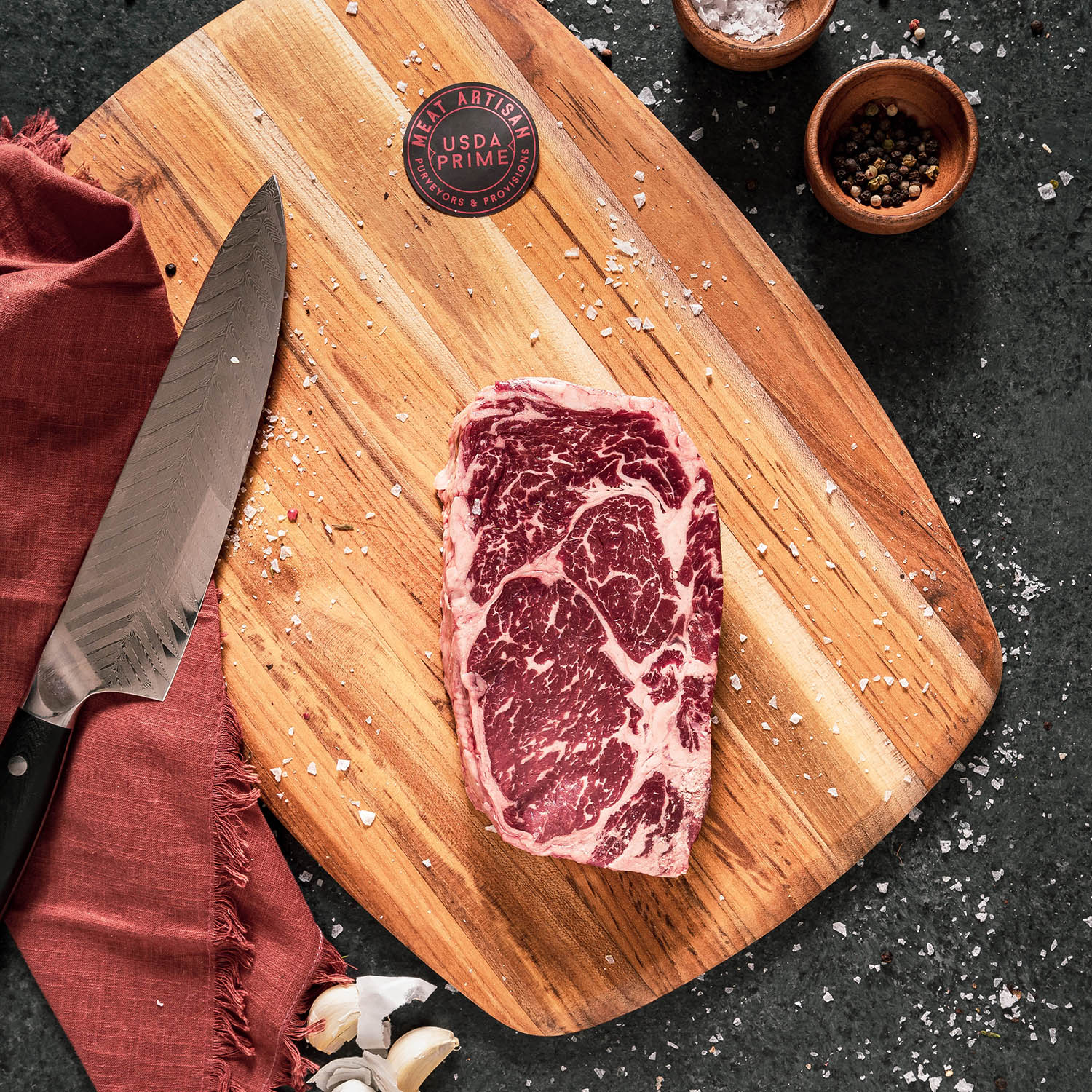 USDA Prime Ribeye Boneless Steak - Meat Artisan