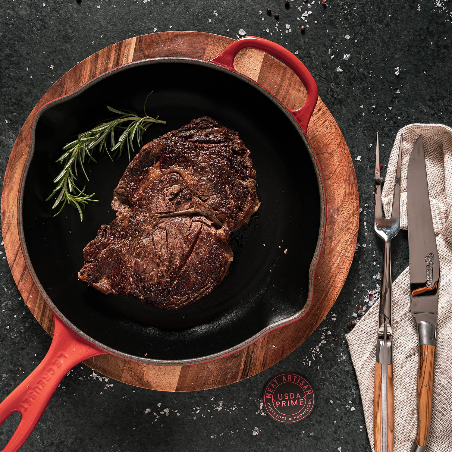 USDA Prime Ribeye Boneless Steak - Meat Artisan