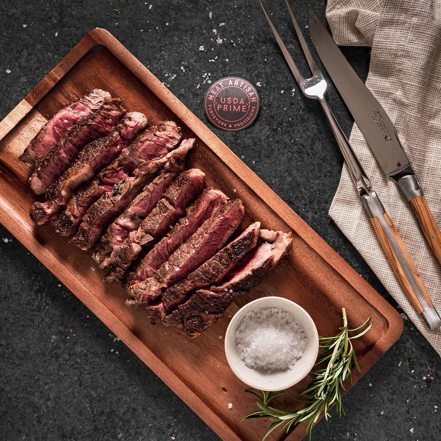 USDA Prime Ribeye Boneless Steak - Meat Artisan