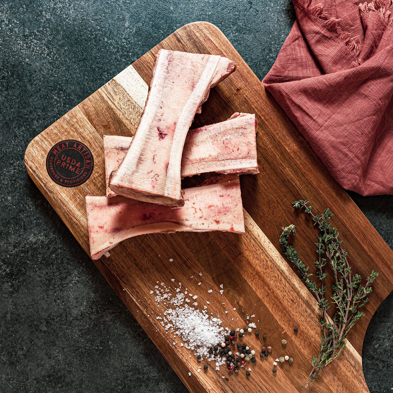 Beef Marrow Bones - Canoe Cut - 6in - Meat Artisan