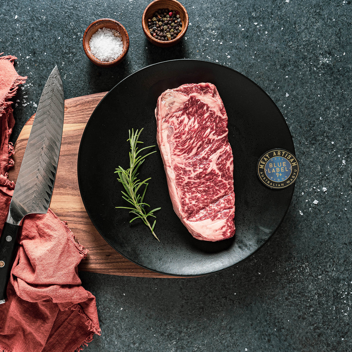 MA Blue Label Australian Wagyu NY Strip - Meat Artisan
