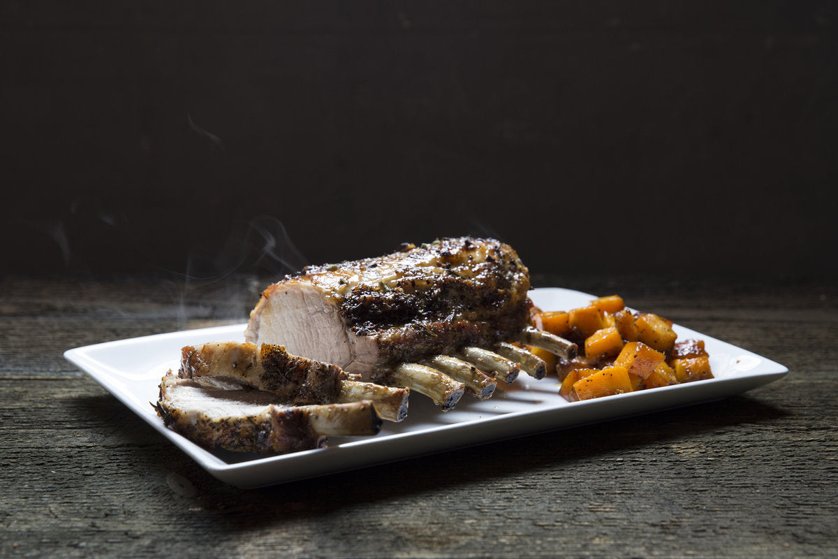 Heritage Pork Rack Of Rib Roast - 8 Bone - French - Meat Artisan