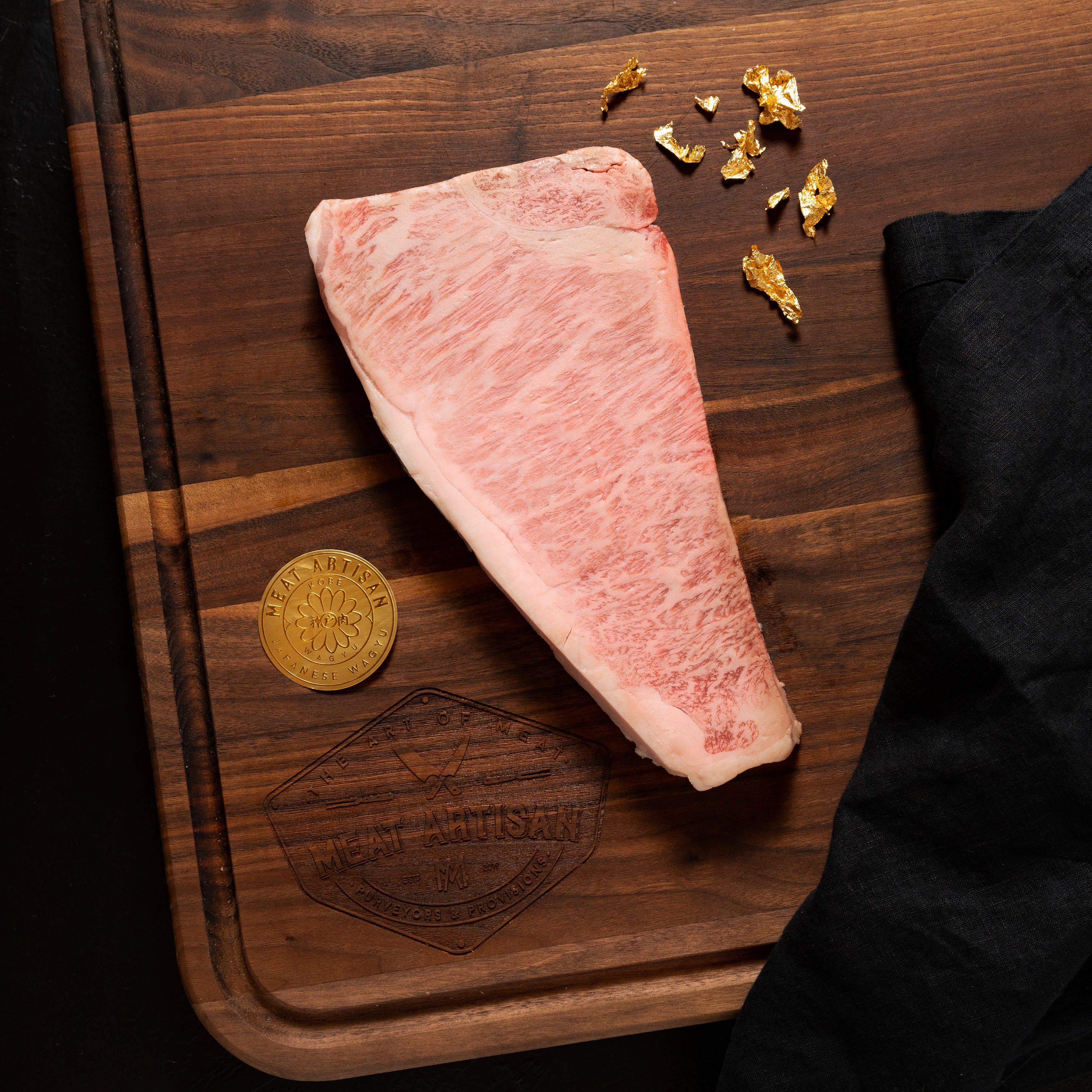 BMS 12 Japanese Wagyu KOBE Beef A5 NY Strip