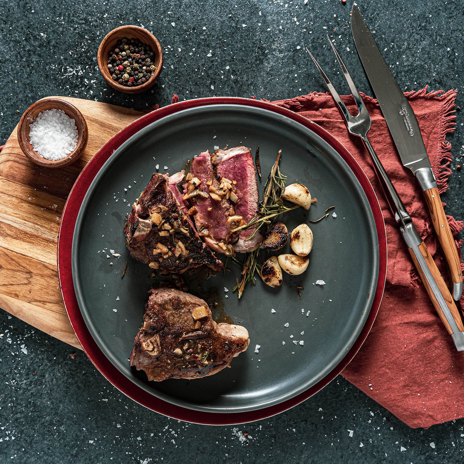 Domestic Lamb Loin Porterhouse Chop - Meat Artisan