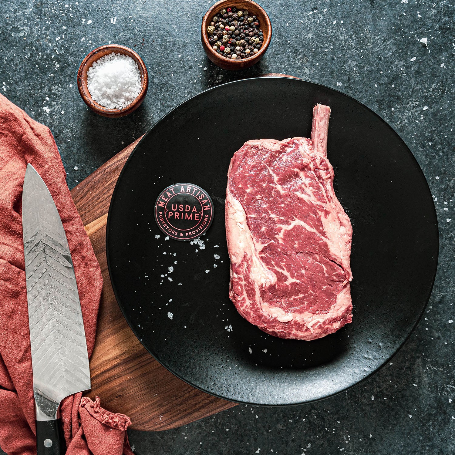 USDA Prime Ribeye “Cowboy” Bone-In Frenched Steak - Meat Artisan