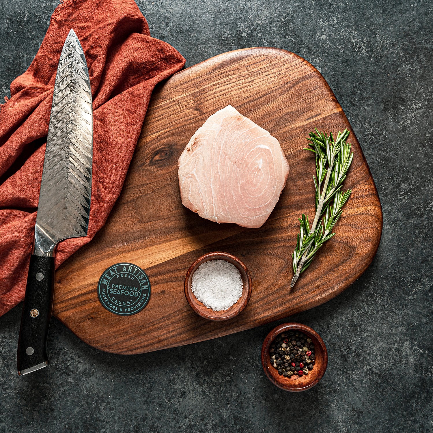 Swordfish Filet Skin Off