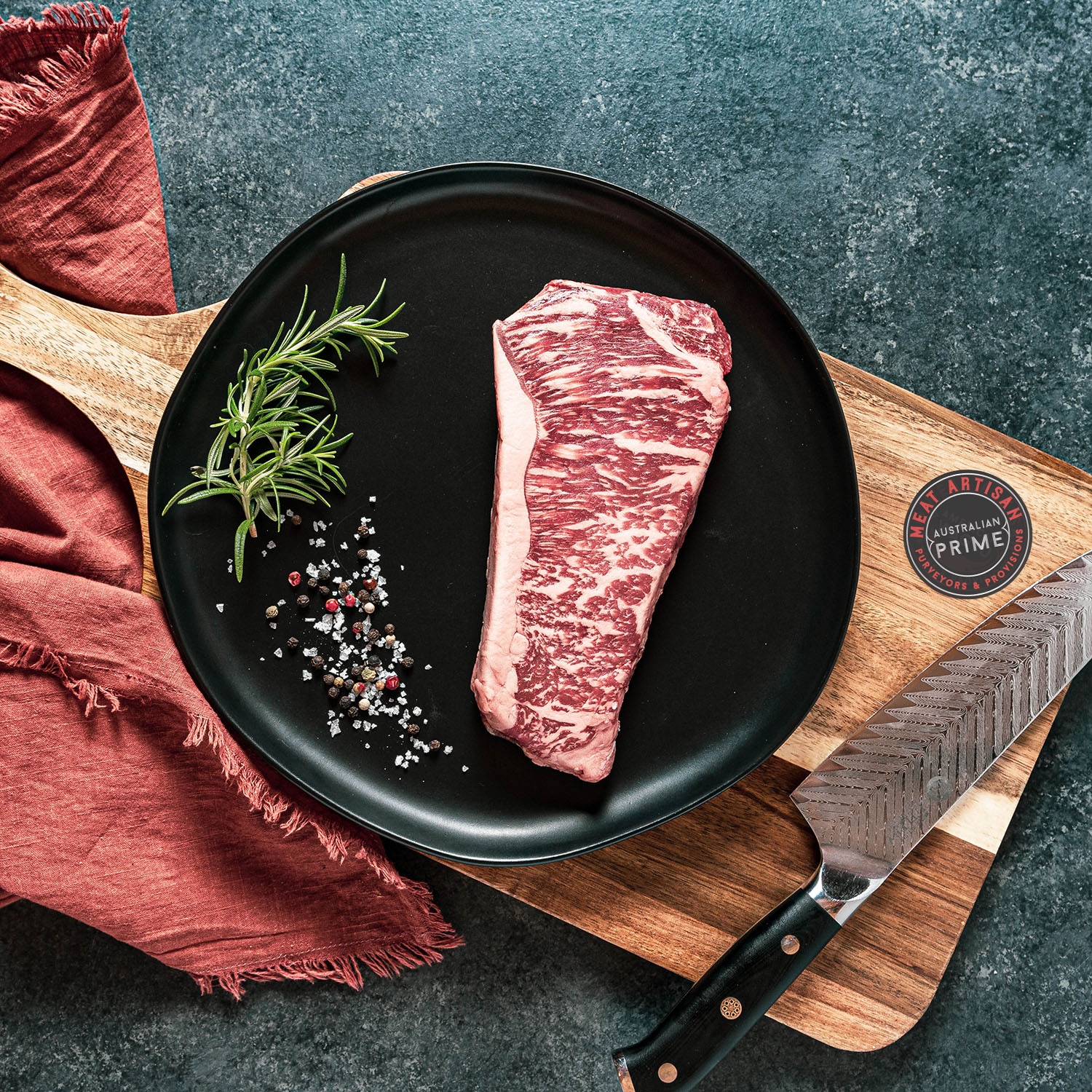MA Australian Ebony Ny Strip