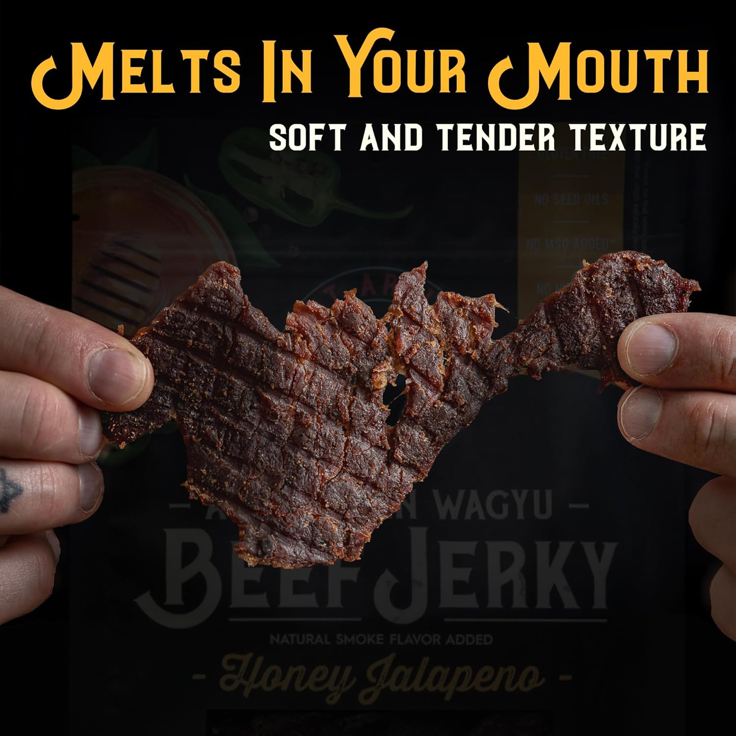 Honey Jalapeño Australian Wagyu Beef Jerky