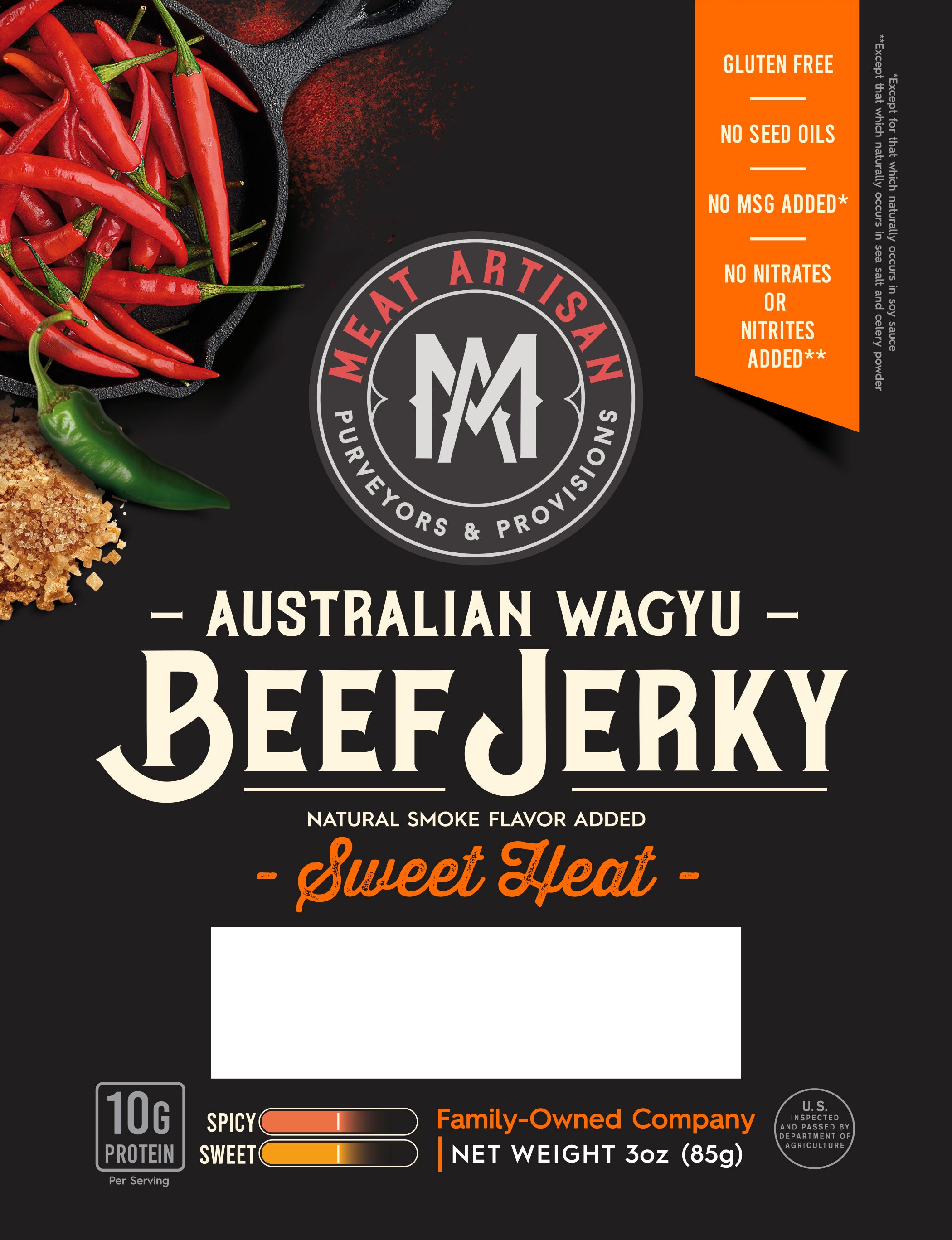 Sweet Heat Australian Wagyu Beef Jerky