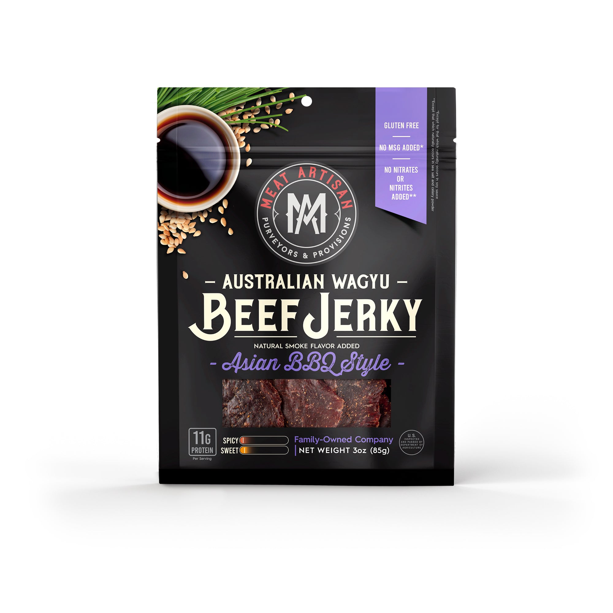 Asian BBQ Style Australian Wagyu Beef Jerky