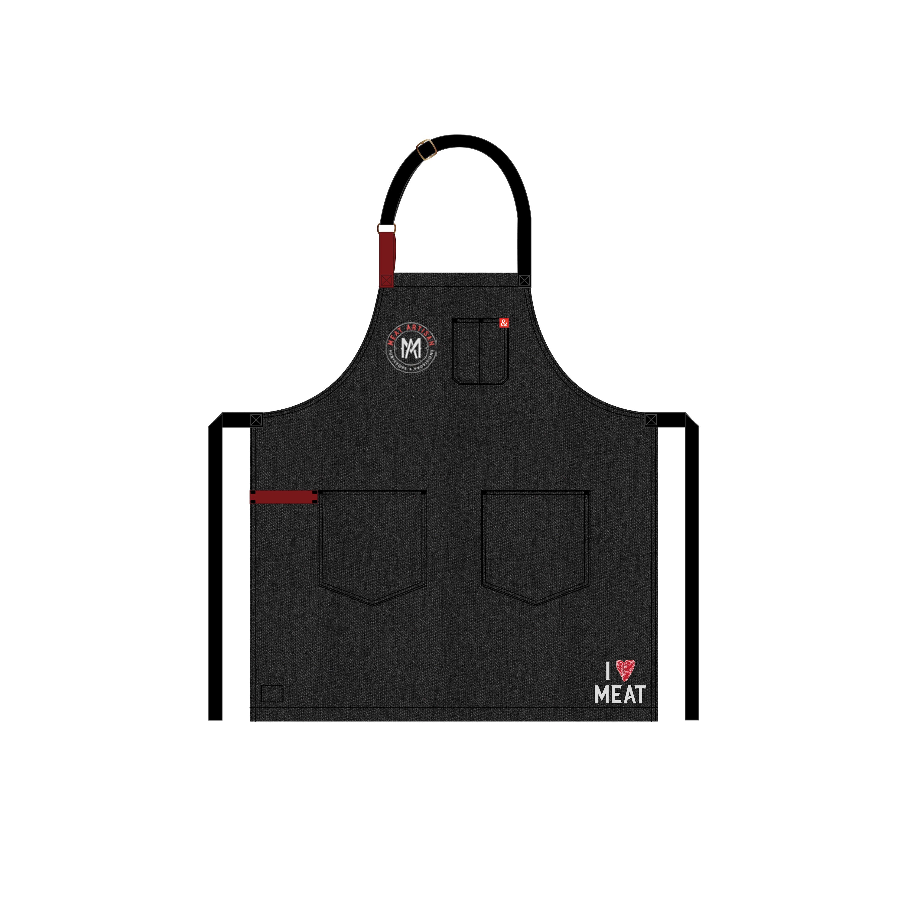 Meat Artisan Apron by Hedley & Bennett - I Love Meat