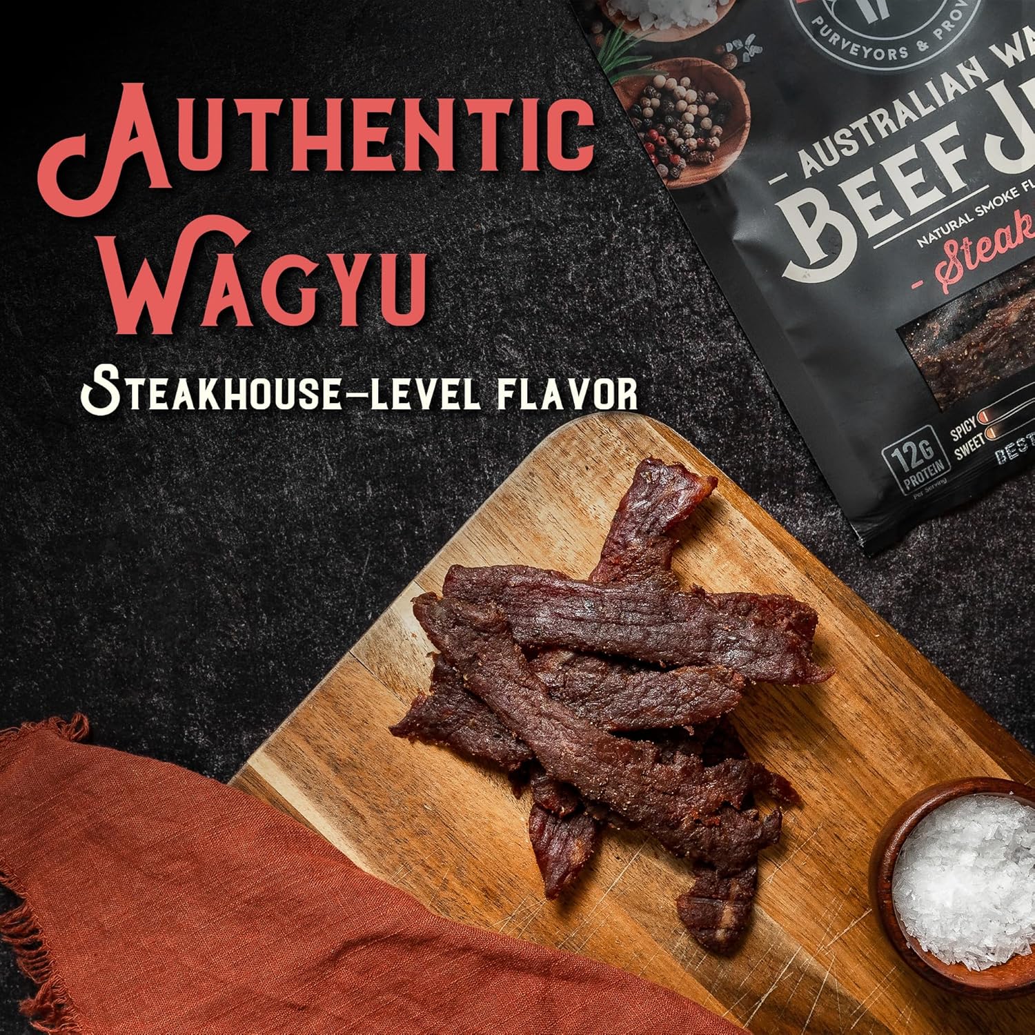 Steakhouse Australian Wagyu Beef Jerky