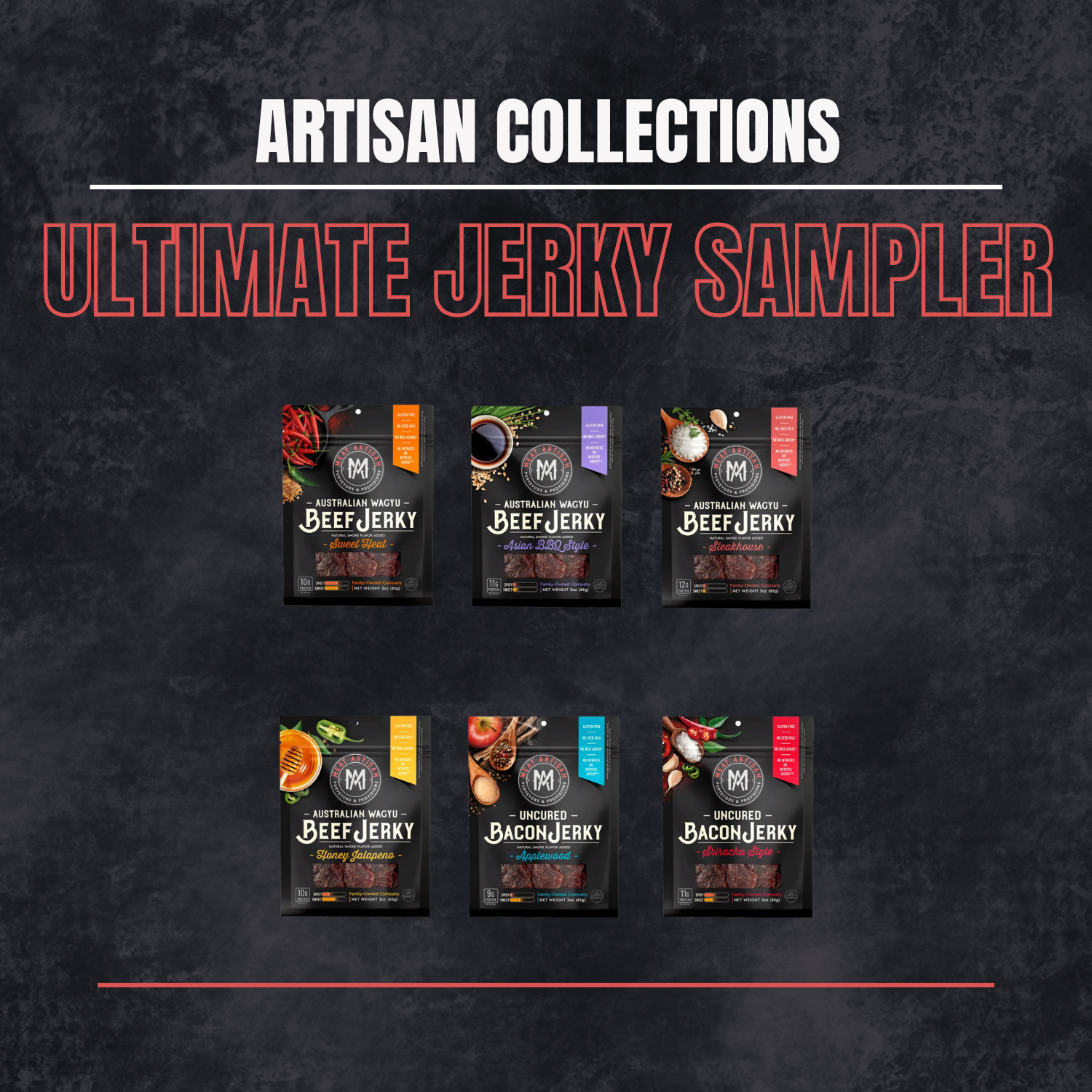 The Ultimate Artisan Jerky Sampler