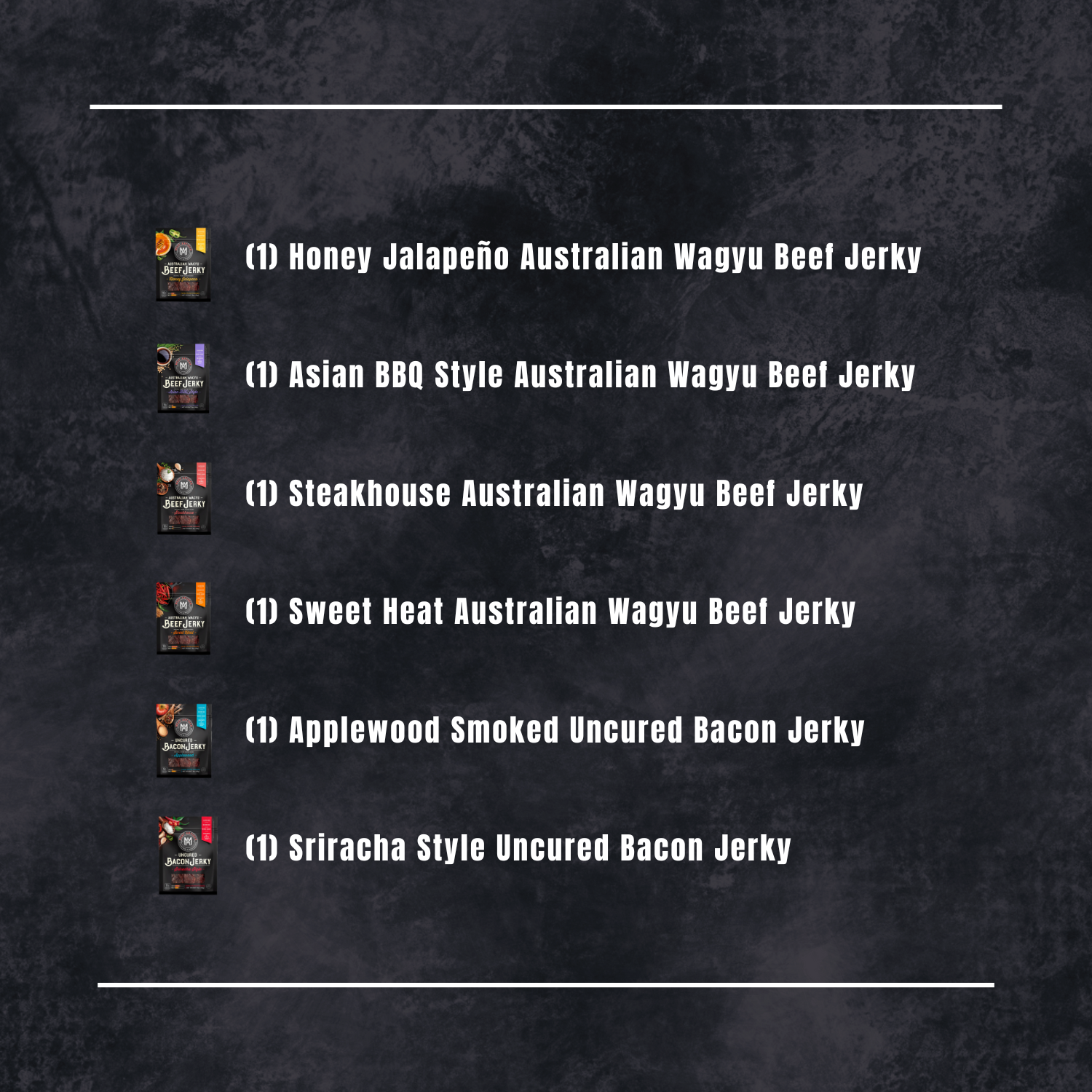 The Ultimate Artisan Jerky Sampler