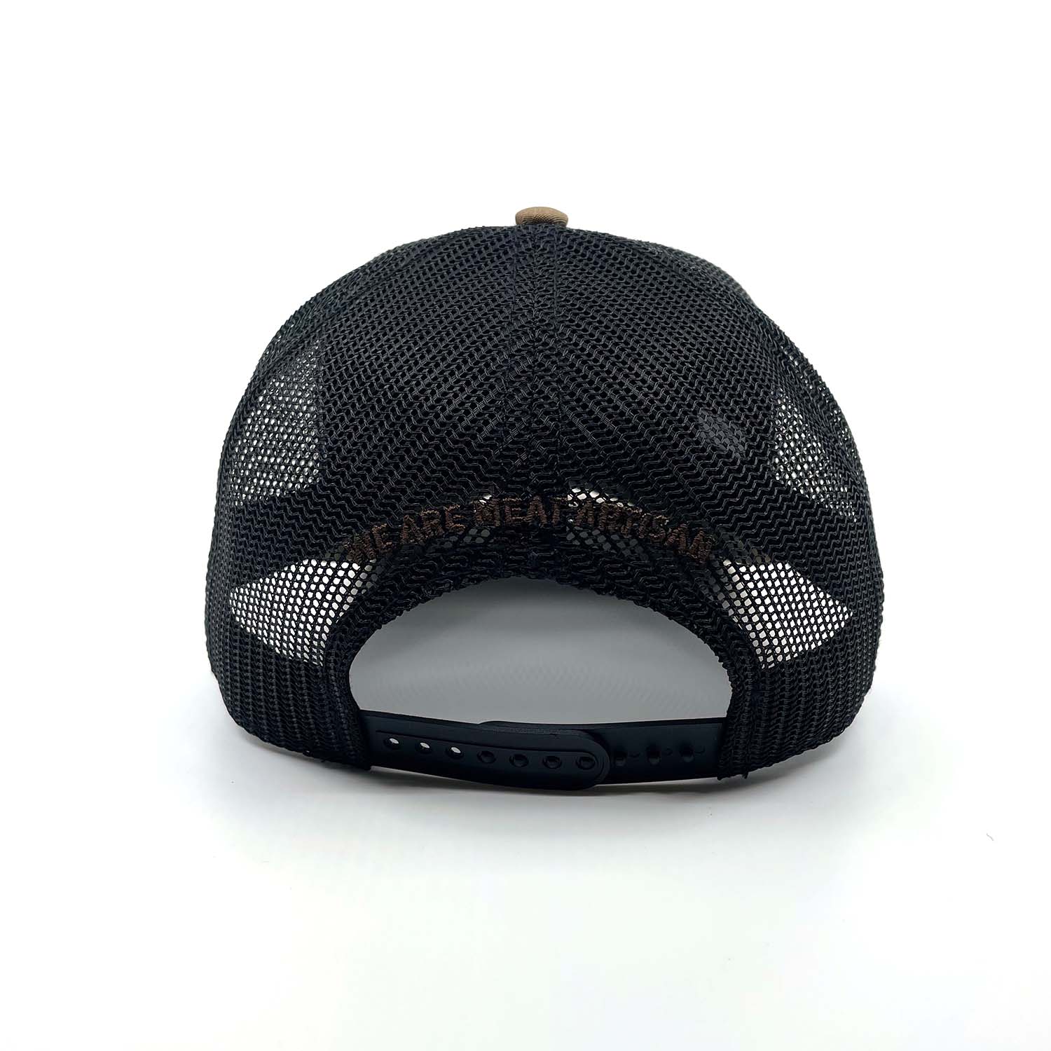 Camo Trucker / Leather Patch