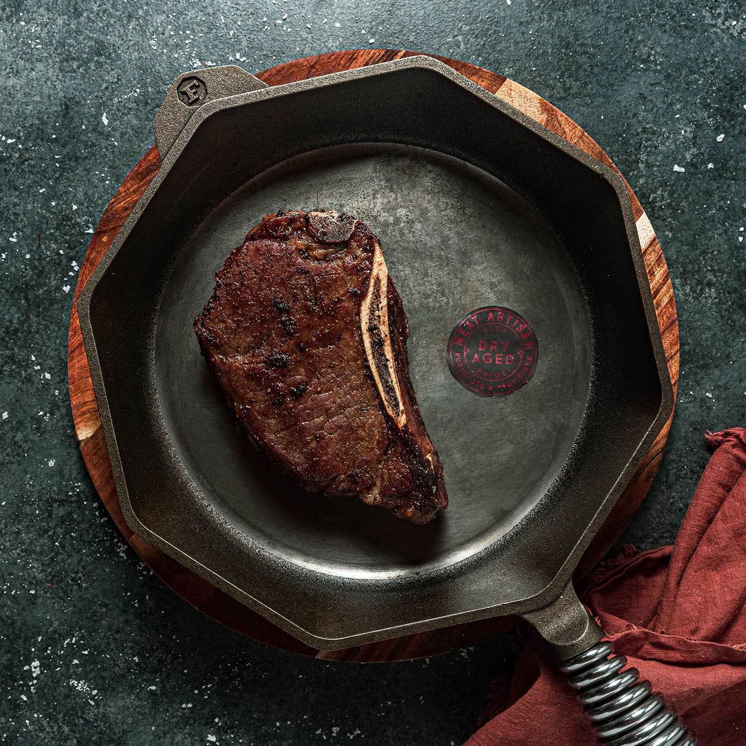 Dry Aged NY Strip Bone-In Steak