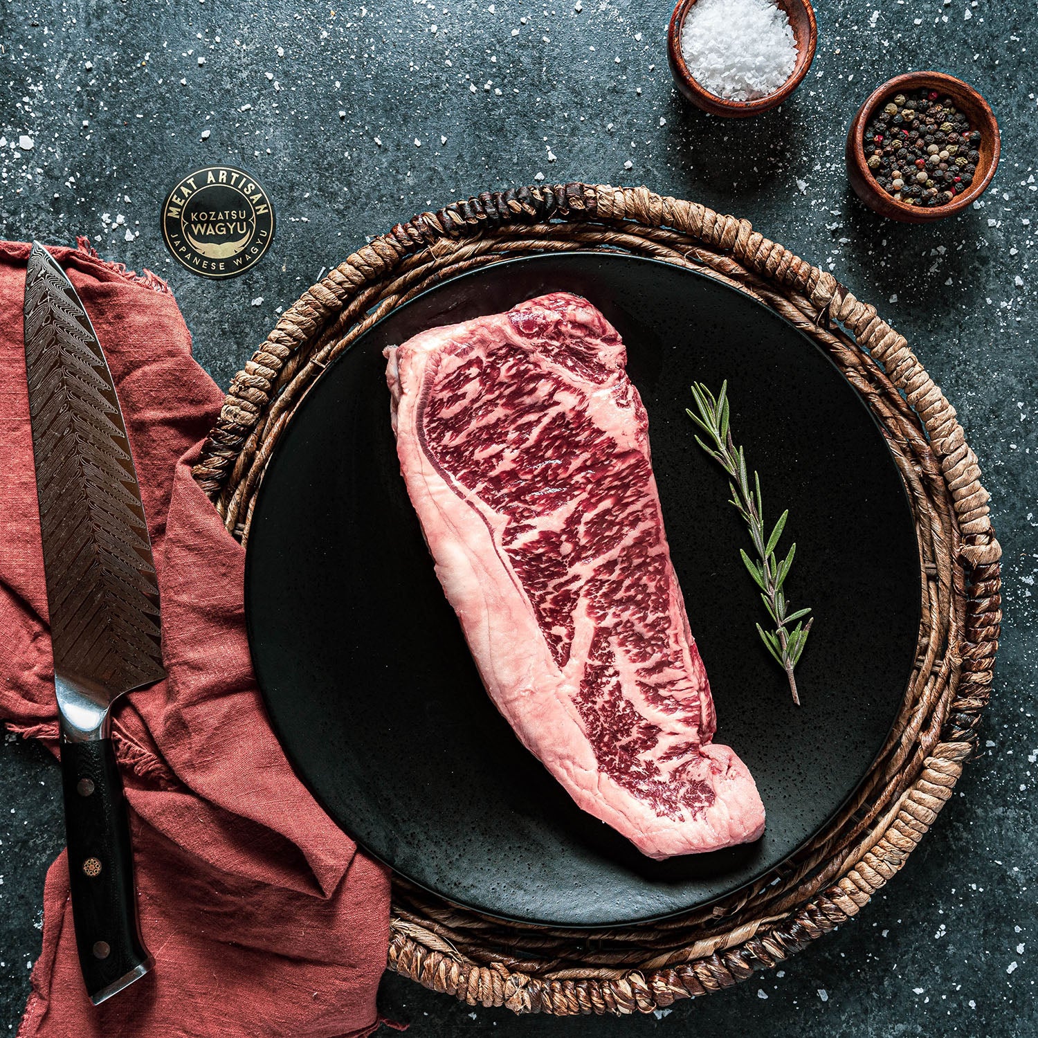 Japanese Wagyu Kozatsu NY Strip - Meat Artisan