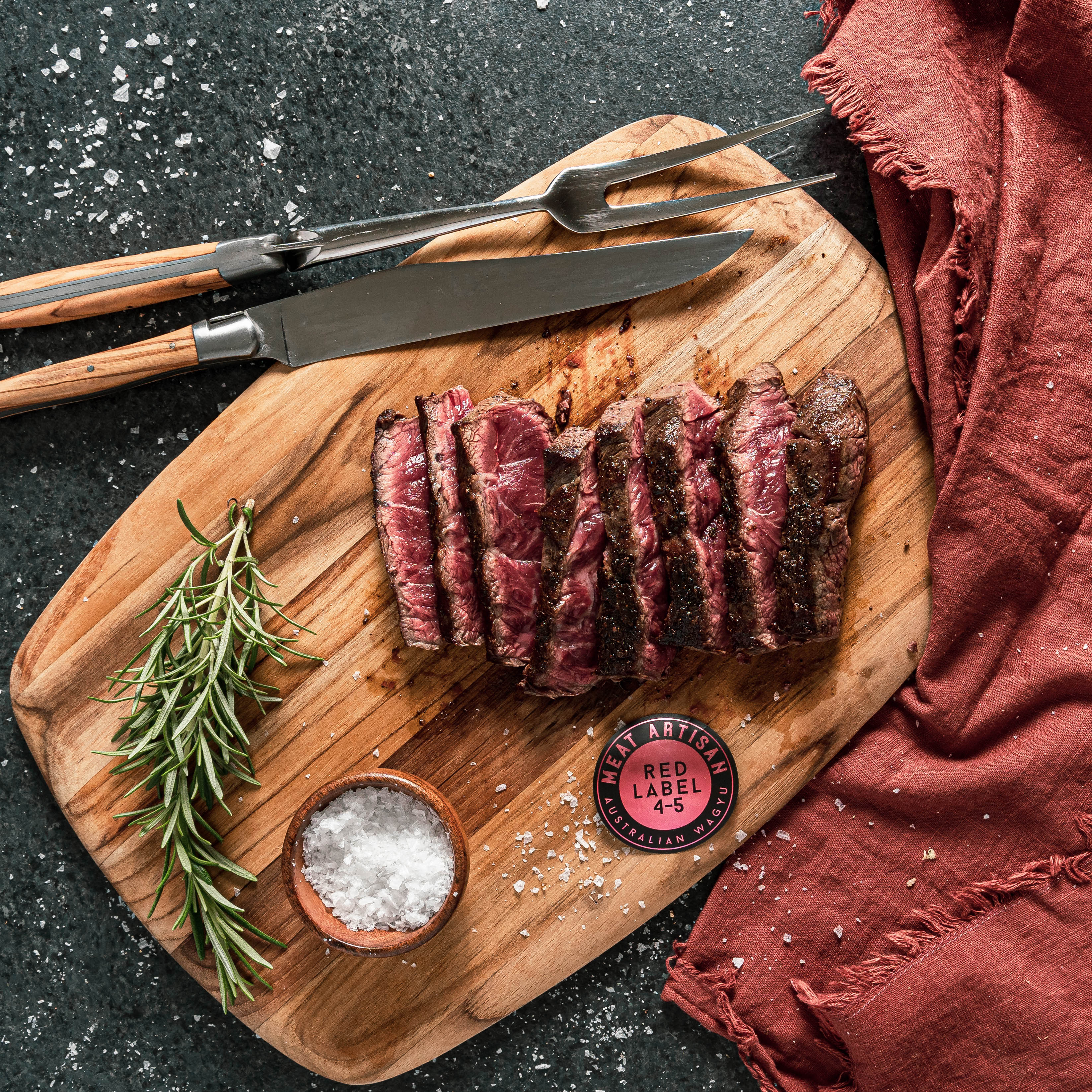 MA Red Label Australian Wagyu Flat Iron Steak