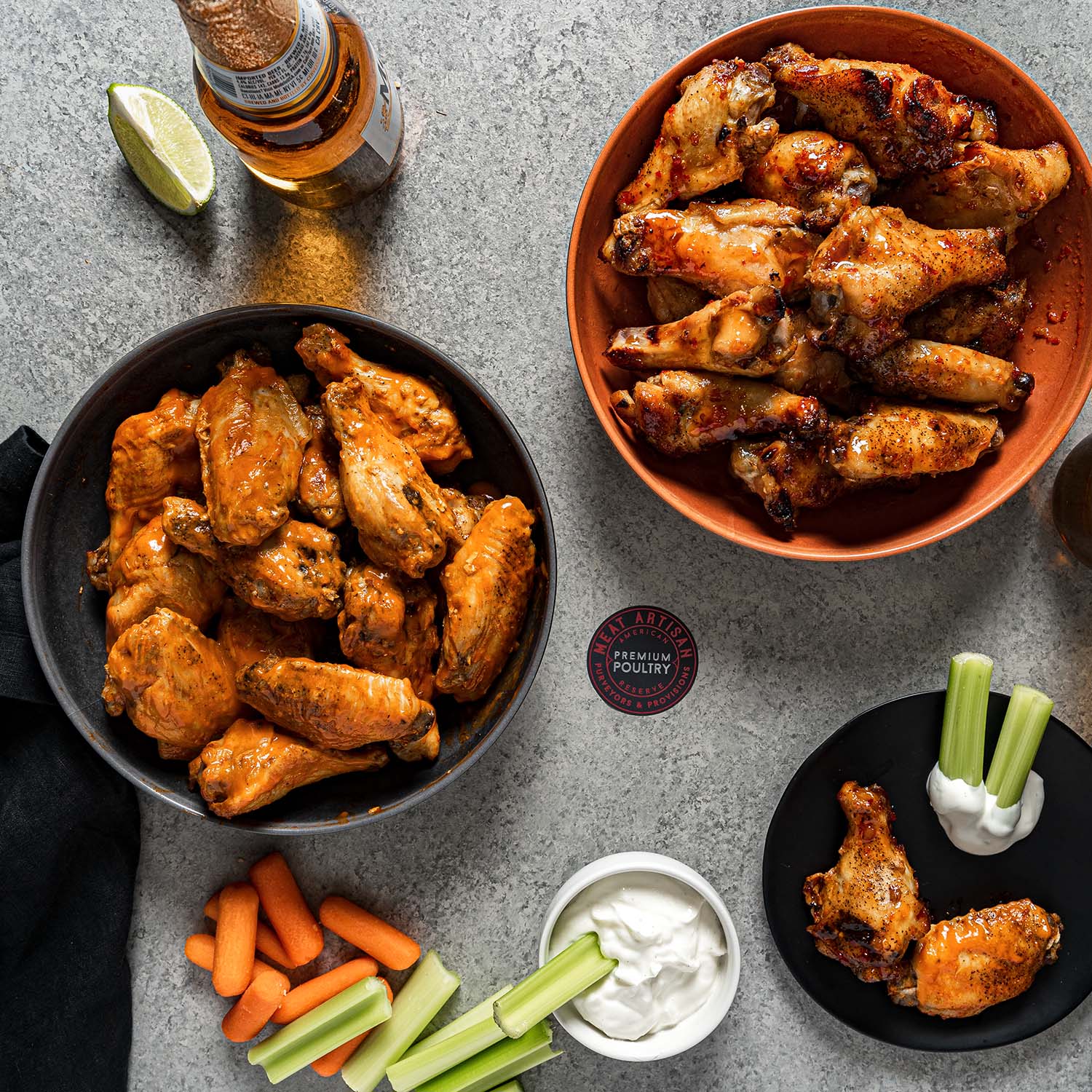 Sonoma Valley Free Range Party Buffalo Chicken Wings